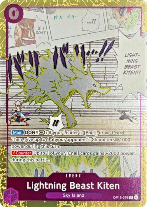 Lightning Beast Kiten - Dash Pack