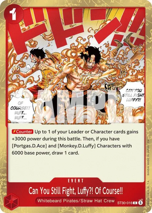 Can You Still Fight, Luffy?! Of Course!! - Foil