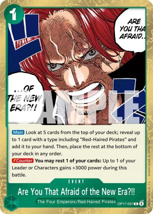 Are You That Afraid of the New Era?! - Foil