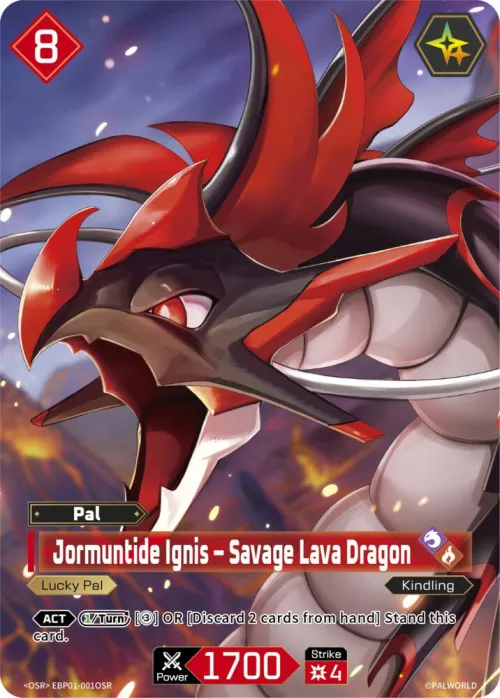 Jormuntide Ignis - Savage Lava Dragon - OSR