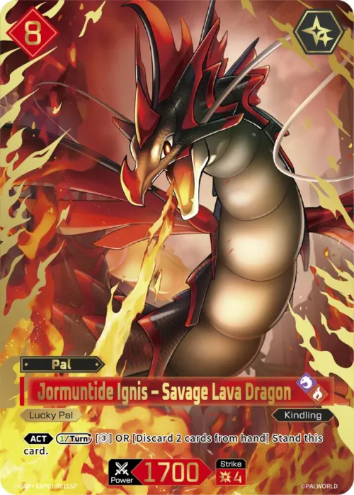 Jormuntide Ignis - Savage Lava Dragon - SSP