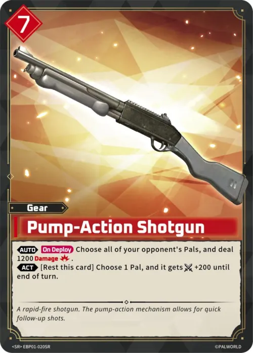 Pump-Action Shotgun - SR
