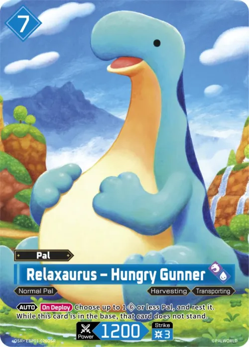 Relaxaurus - Hungry Gunner - OSR
