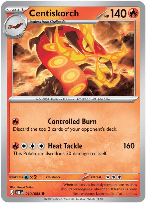 Centiskorch - Reverse Holo