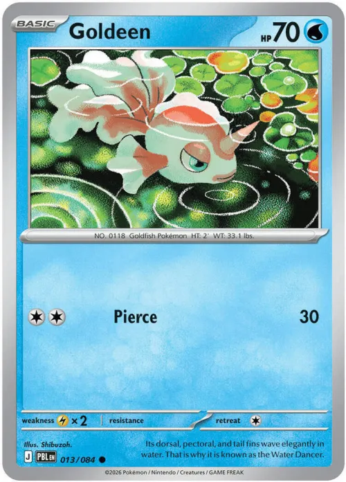 Goldeen - Reverse Holo