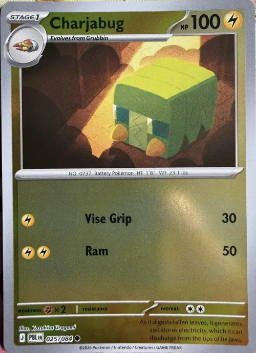 Charjabug - Reverse Holo
