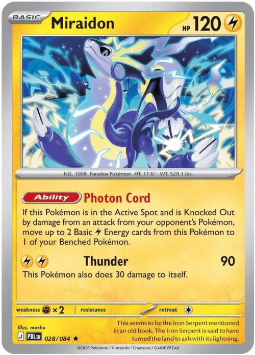 Miraidon - Reverse Holo