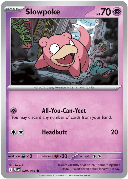 Slowpoke - Reverse Holo