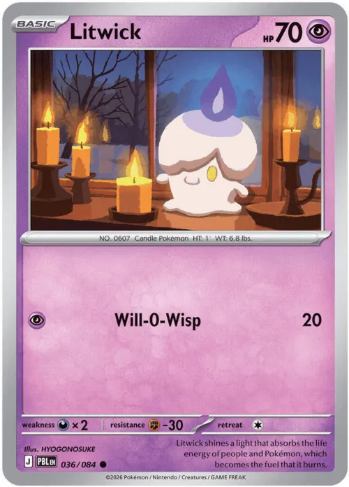 Litwick - Reverse Holo