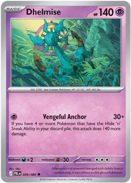 Dhelmise - Reverse Holo