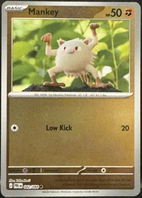 Mankey - Reverse Holo