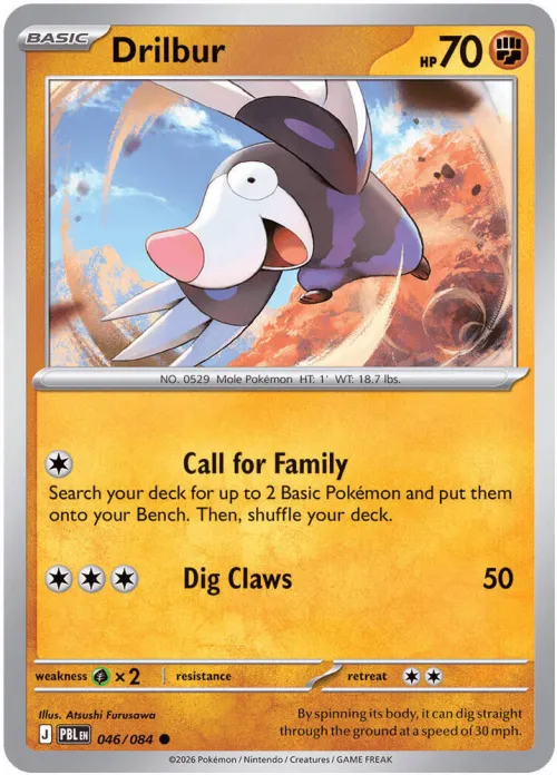 Drilbur - Reverse Holo