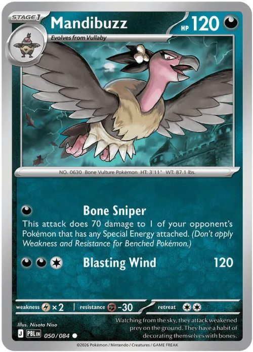 Mandibuzz - Reverse Holo