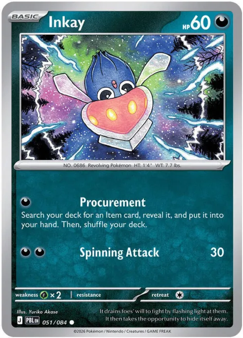 Inkay - Reverse Holo