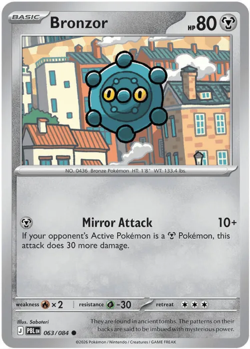 Bronzor - Reverse Holo