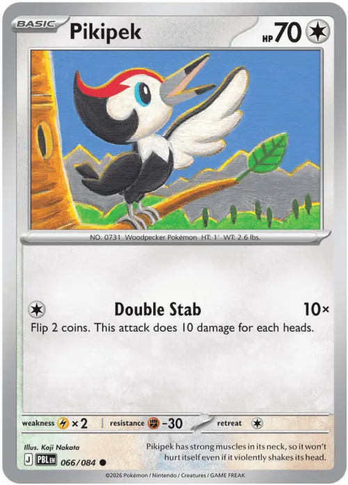 Pikipek - Reverse Holo