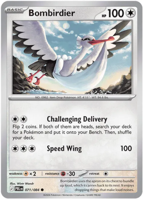 Bombirdier - Reverse Holo