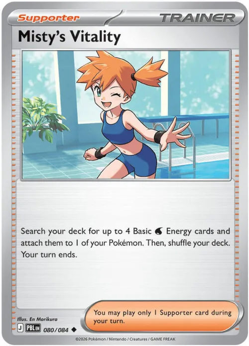 Misty's Vitality - Reverse Holo