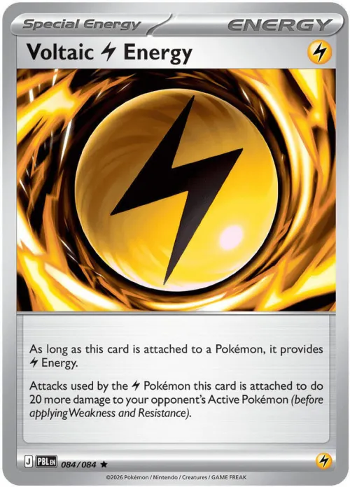Voltaic Lightning Energy - Reverse Holo