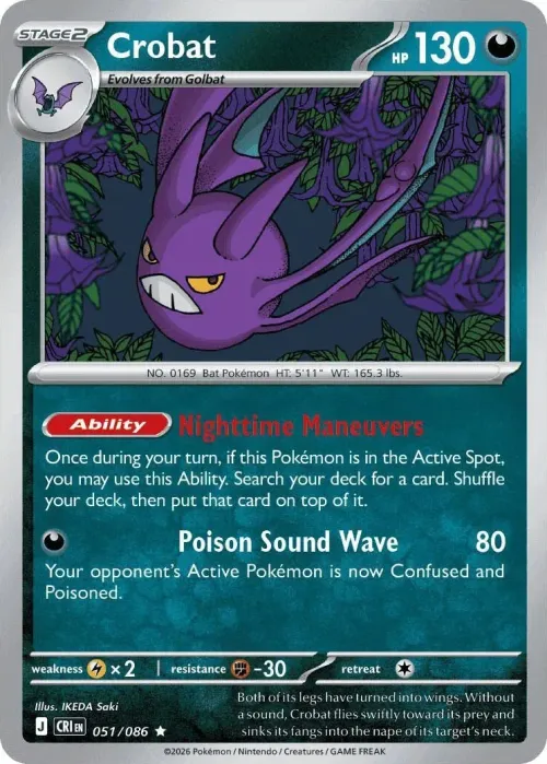 Crobat - Holo