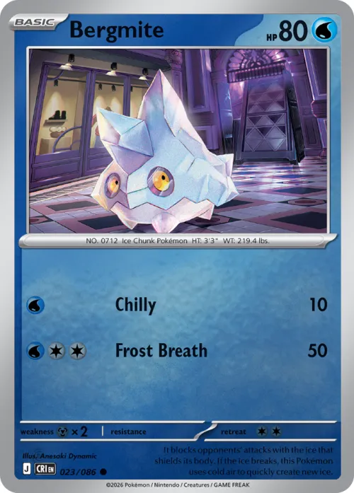 Bergmite - Reverse Holo