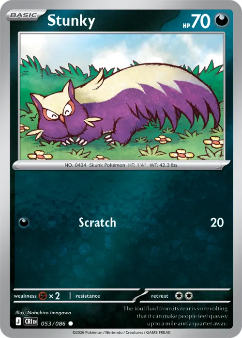 Stunky - Reverse Holo