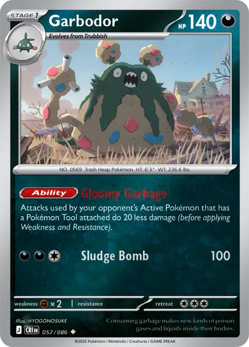Garbodor - Reverse Holo