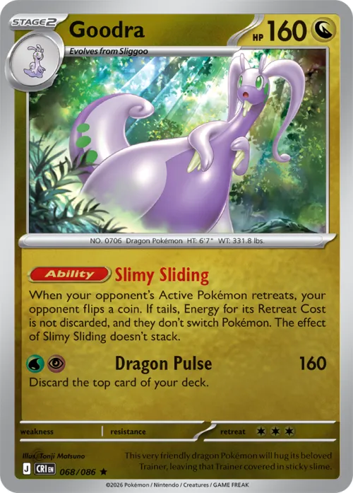 Goodra - Reverse Holo