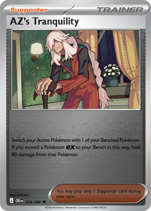 AZ's Tranquility - Reverse Holo