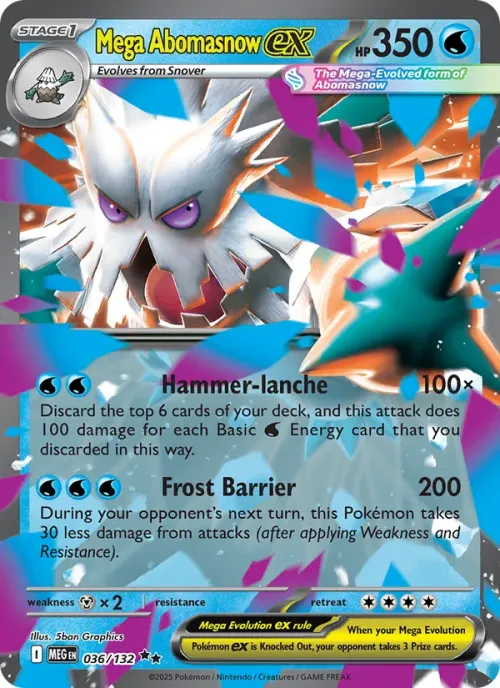 Mega Abomasnow ex