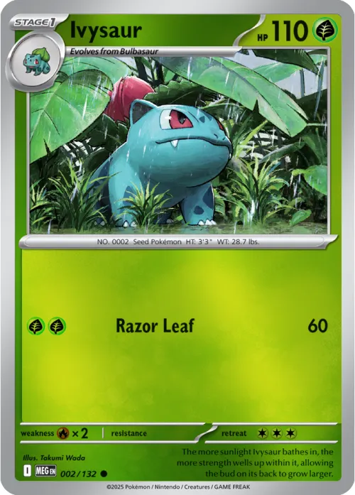 Ivysaur - Reverse Holo