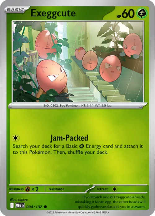 Exeggcute - Reverse Holo