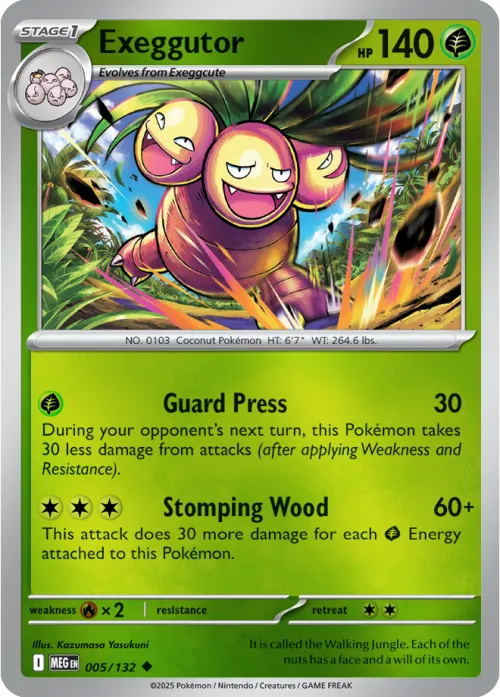 Exeggutor - Reverse Holo