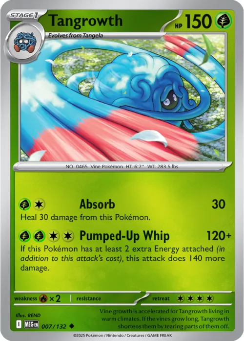 Tangrowth - Reverse Holo
