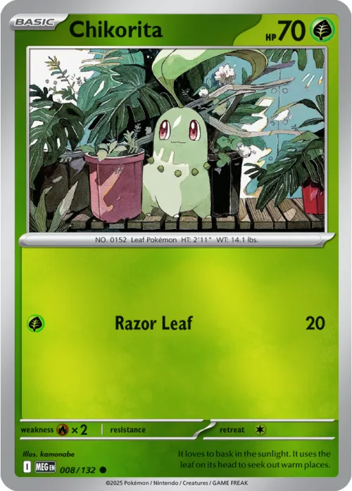 Chikorita - Reverse Holo