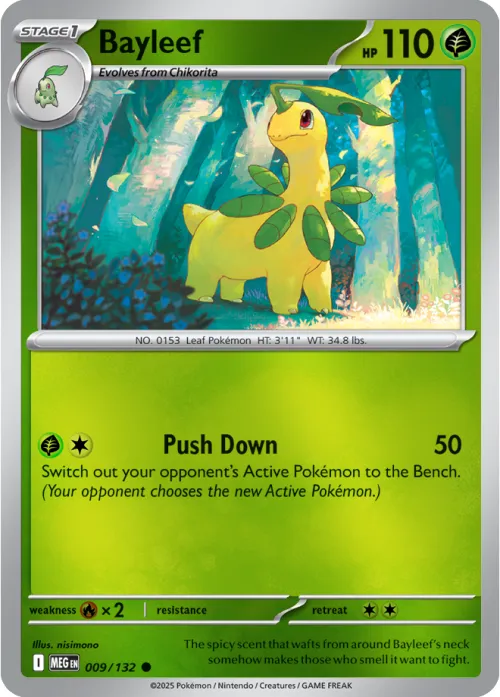 Bayleef - Reverse Holo