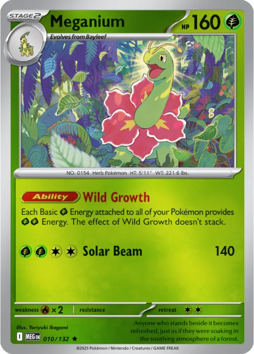 Meganium - Reverse Holo