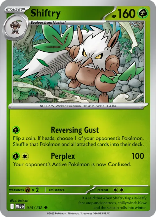 Shiftry - Reverse Holo