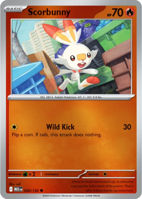 Scorbunny - Reverse Holo