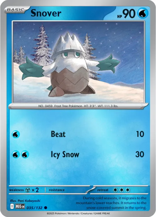 Snover - Reverse Holo