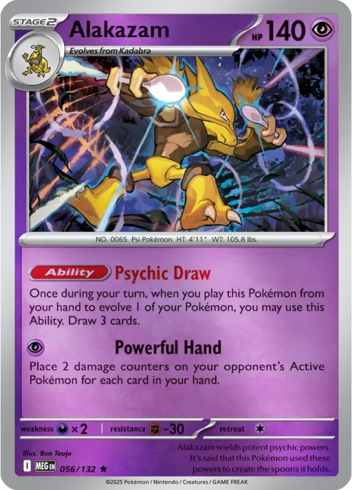 Alakazam - Reverse Holo
