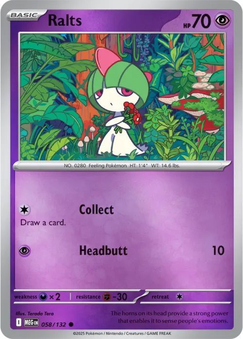 Ralts - Reverse Holo