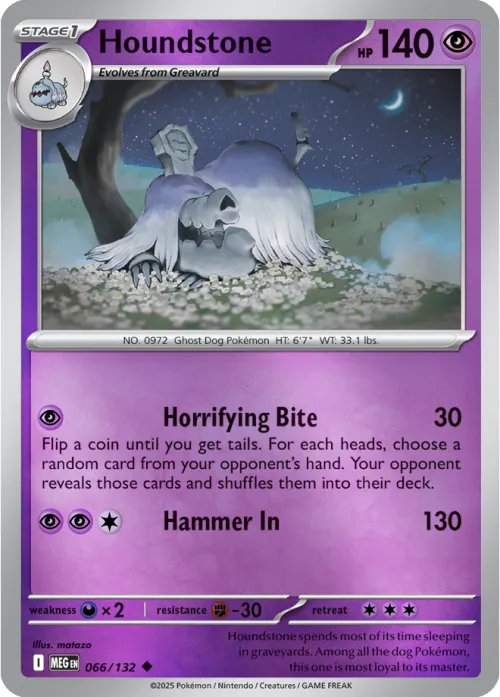 Houndstone - Reverse Holo