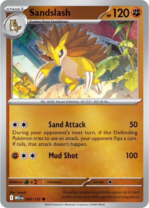 Sandslash - Reverse Holo