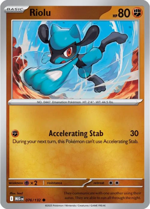 Riolu - Reverse Holo