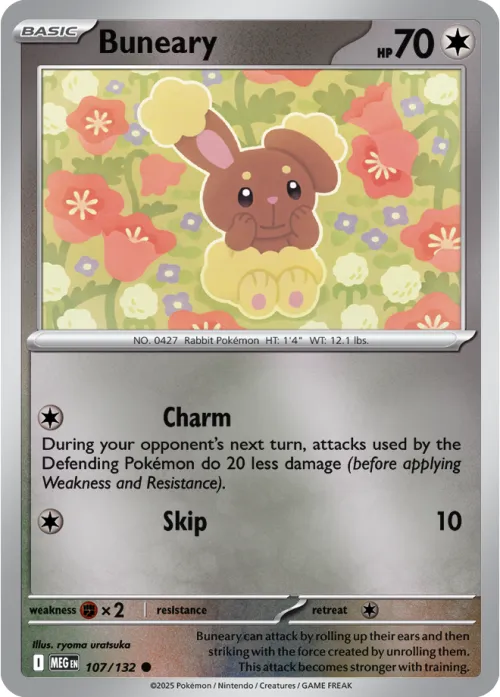Buneary - Reverse Holo