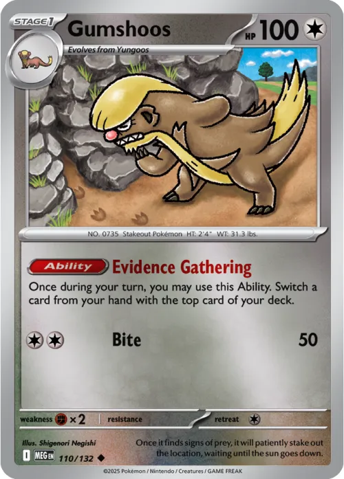 Gumshoos - Reverse Holo