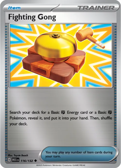 Fighting Gong - Reverse Holo