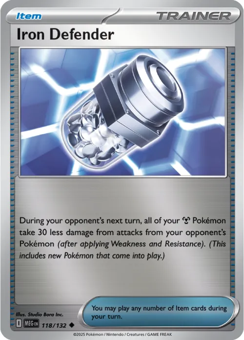 Iron Defender - Reverse Holo