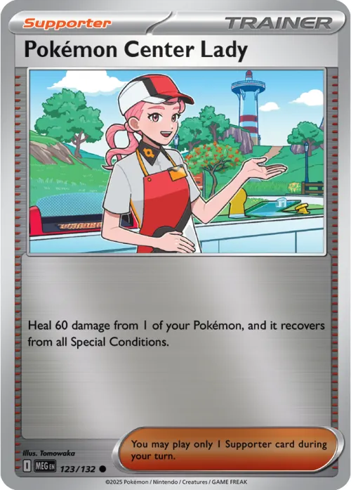 Pokémon Center Lady - Reverse Holo